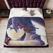 Load image into Gallery viewer, Anime Kill La Kill Sherpa Blanket
