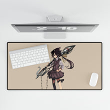 Load image into Gallery viewer, Anime Warrior Mouse Pad (Desk Mat)
