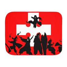 Load image into Gallery viewer, Anime Fire Force Sherpa Blanket
