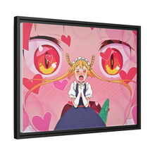 Load image into Gallery viewer, Miss Kobayashi&#39;s Dragon Maid Kobayashi San Chi No Maid Dragon, Tohru Canvas Framed Art Print
