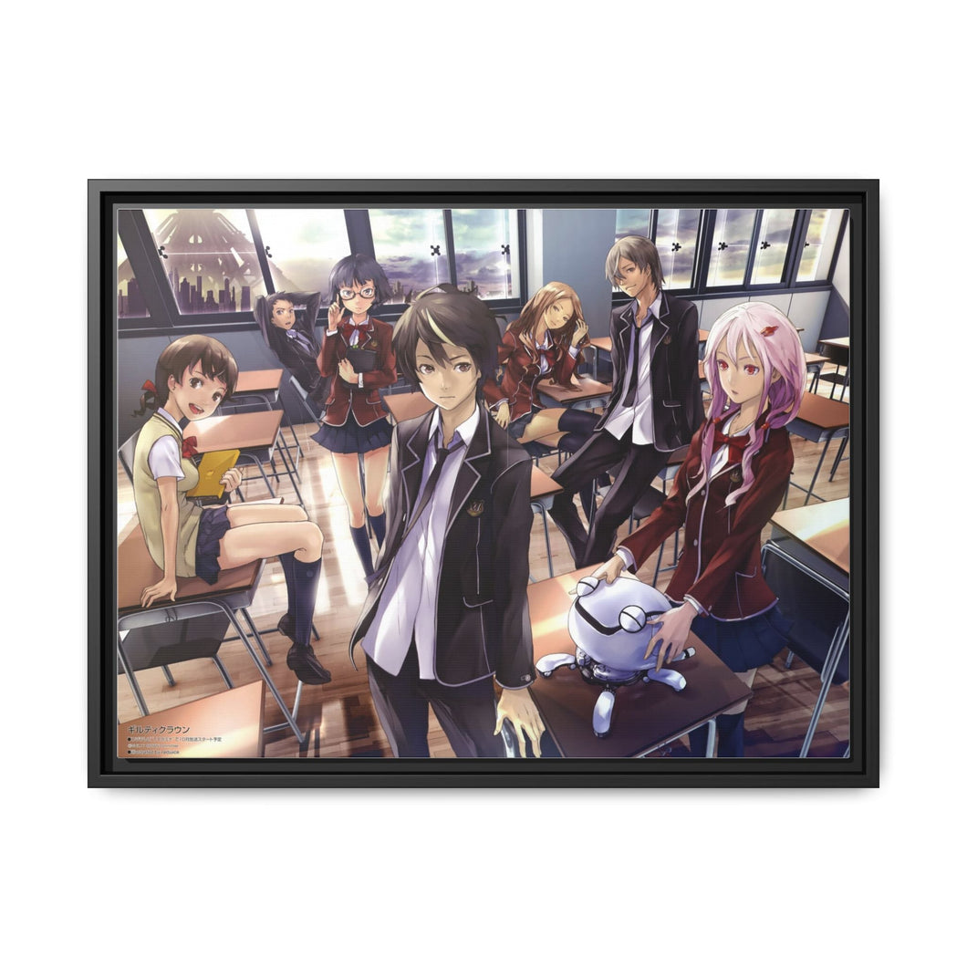 Guilty Crown Canvas Framed Art Print