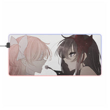 Load image into Gallery viewer, Puella Magi Madoka Magica Homura Akemi, Madoka Kaname RGB LED Mouse Pad (Desk Mat)
