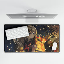 Load image into Gallery viewer, Anime Warrior Mouse Pad (Desk Mat)
