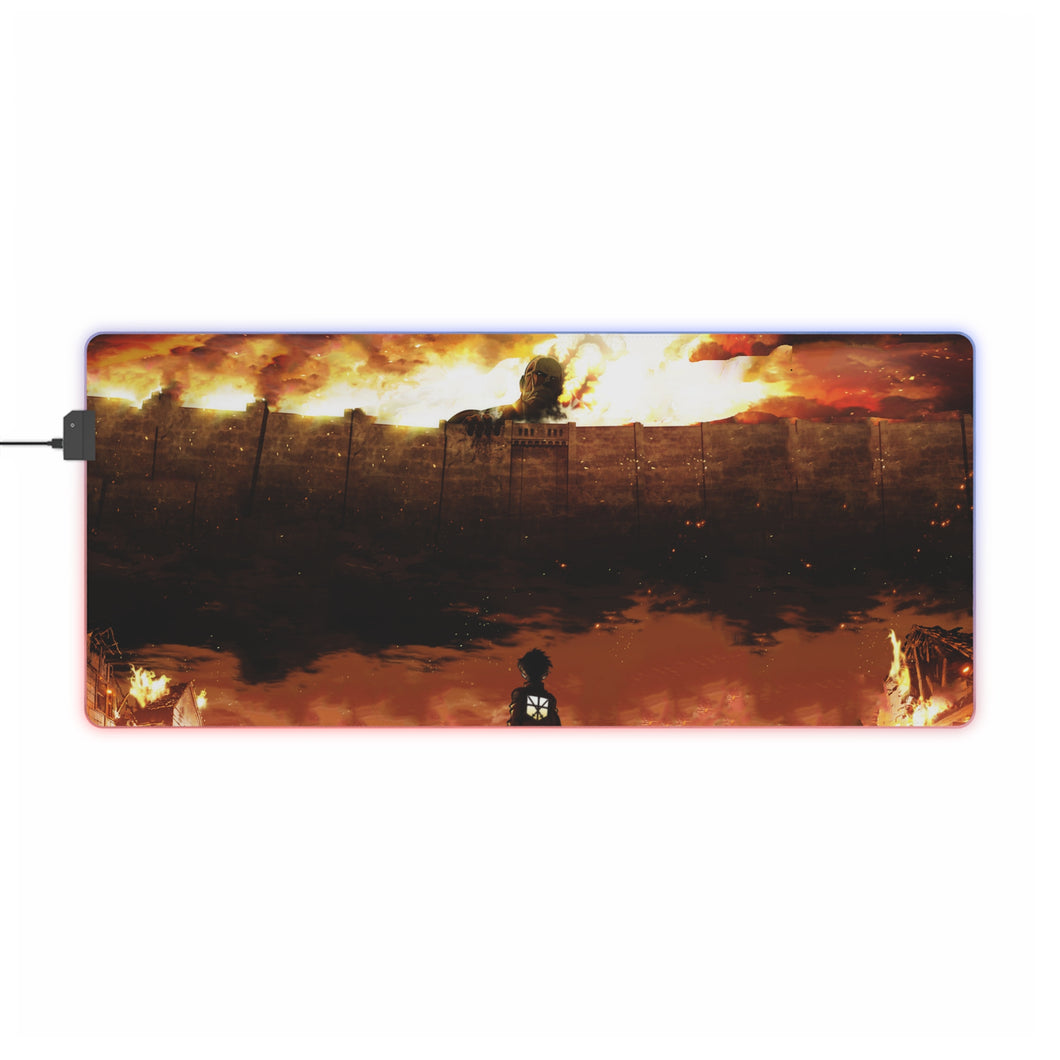 Shingeki no Kyojin - The Wall RGB LED Mouse Pad (Desk Mat)