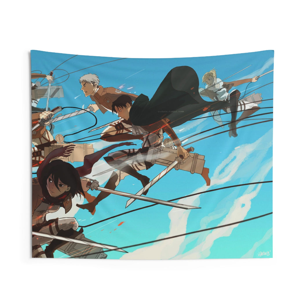 Anime Attack On Titan Indoor Wall Tapestry