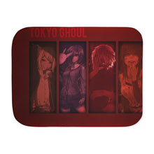 Load image into Gallery viewer, Anime Tokyo Ghoul Sherpa Blanket
