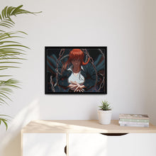 Load image into Gallery viewer, Anime Chainsaw Man Canvas Framed Art Print
