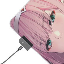 Load image into Gallery viewer, Zero Two RGB LED Mouse Pad (Desk Mat)
