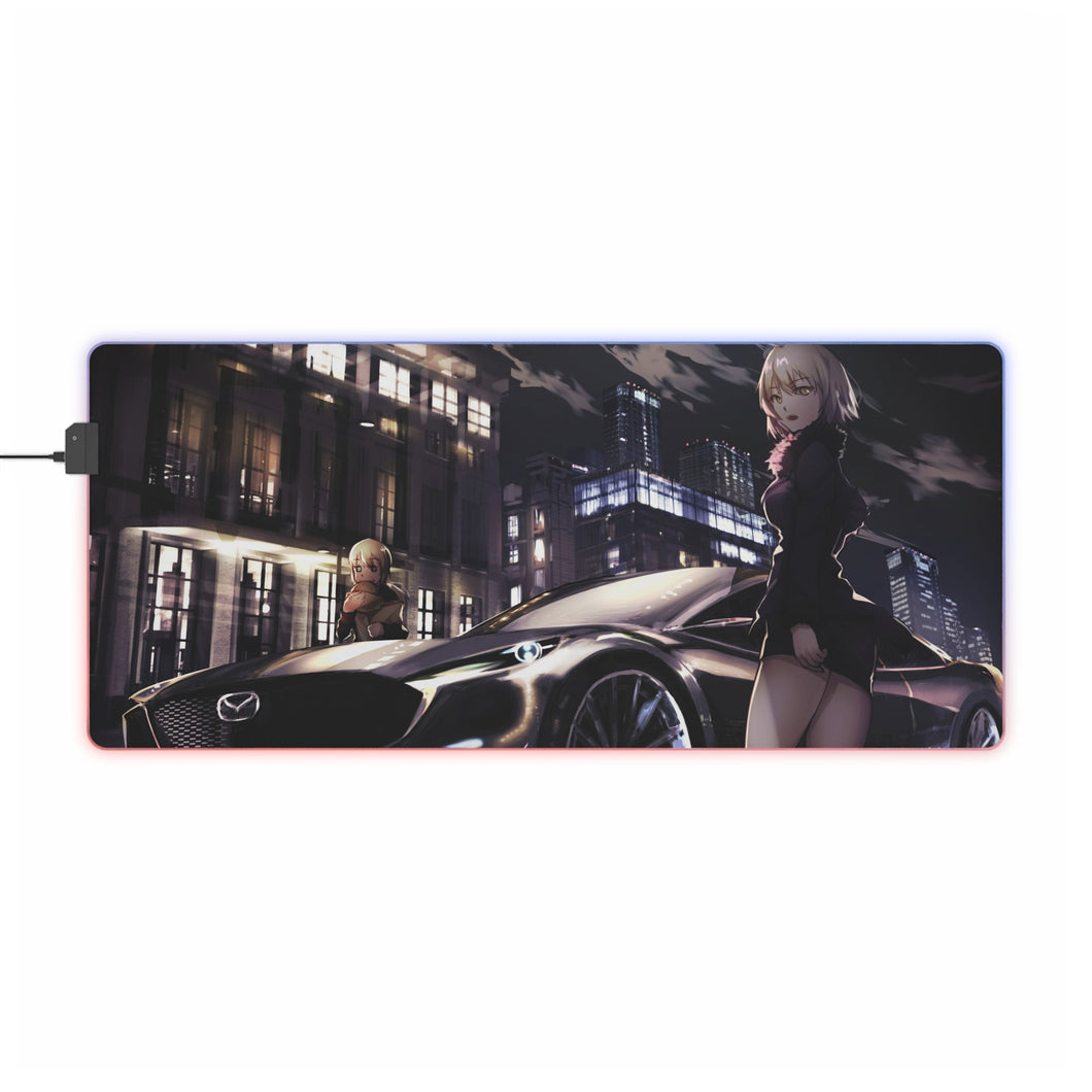 Fate/Grand Order Saber Alter RGB LED Mouse Pad (Desk Mat)