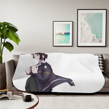 Load image into Gallery viewer, Psycho-Pass Akane Tsunemori Sherpa Blanket
