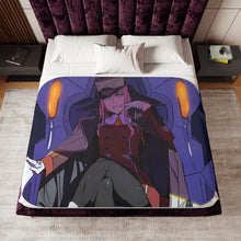 Load image into Gallery viewer, Darling in the FranXX Sherpa Blanket
