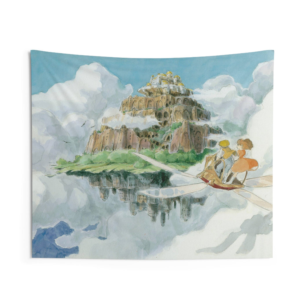 Laputa: Castle in the Sky Indoor Wall Tapestry