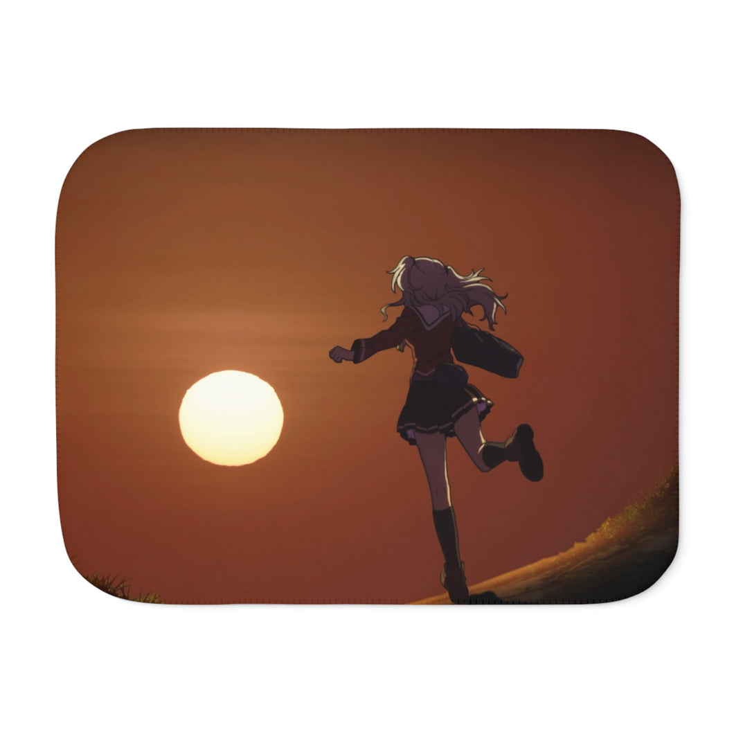 Anime Charlotte Sherpa Blanket