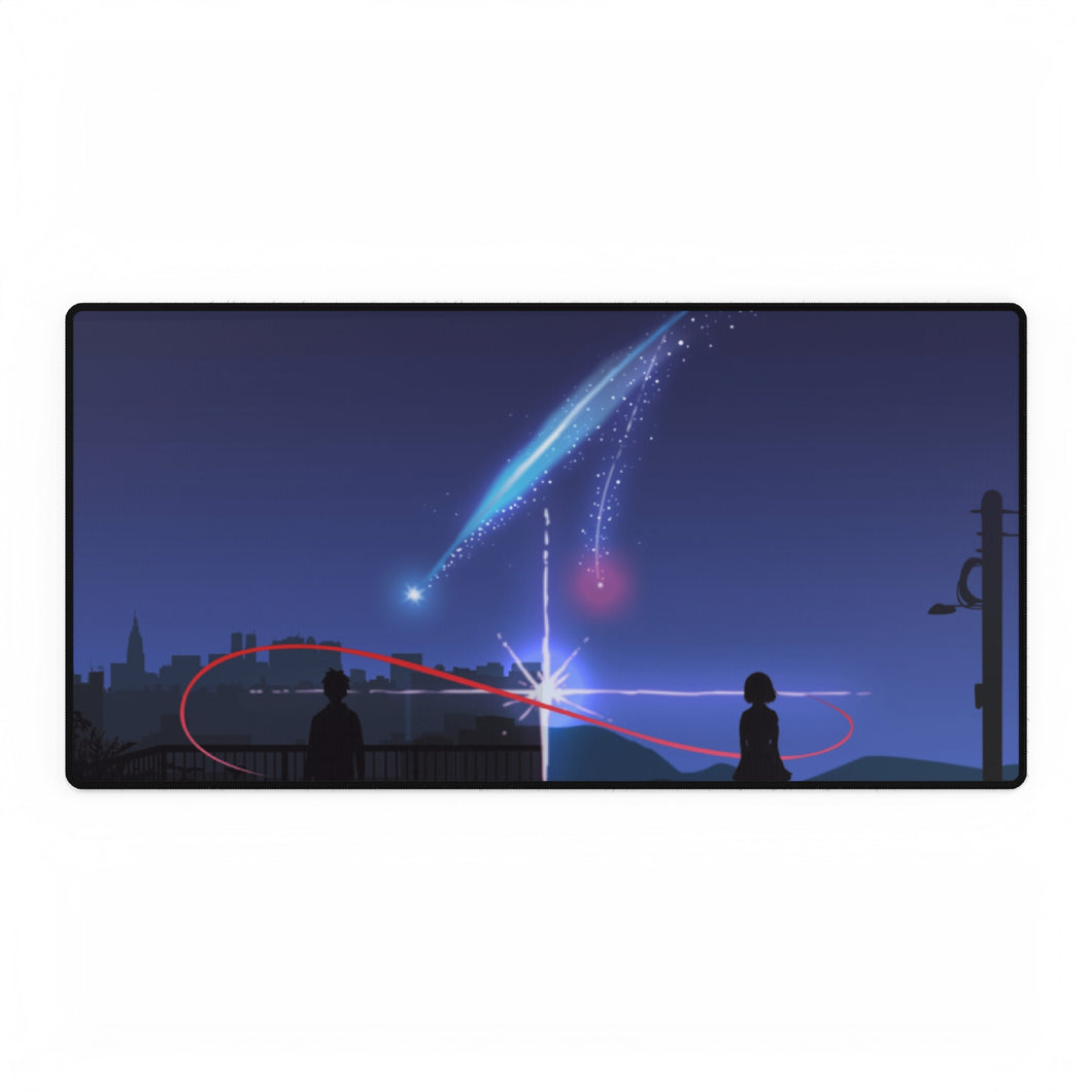 Your Name Mitsuha Miyamizu, Taki Tachibana Mouse Pad (Desk Mat)