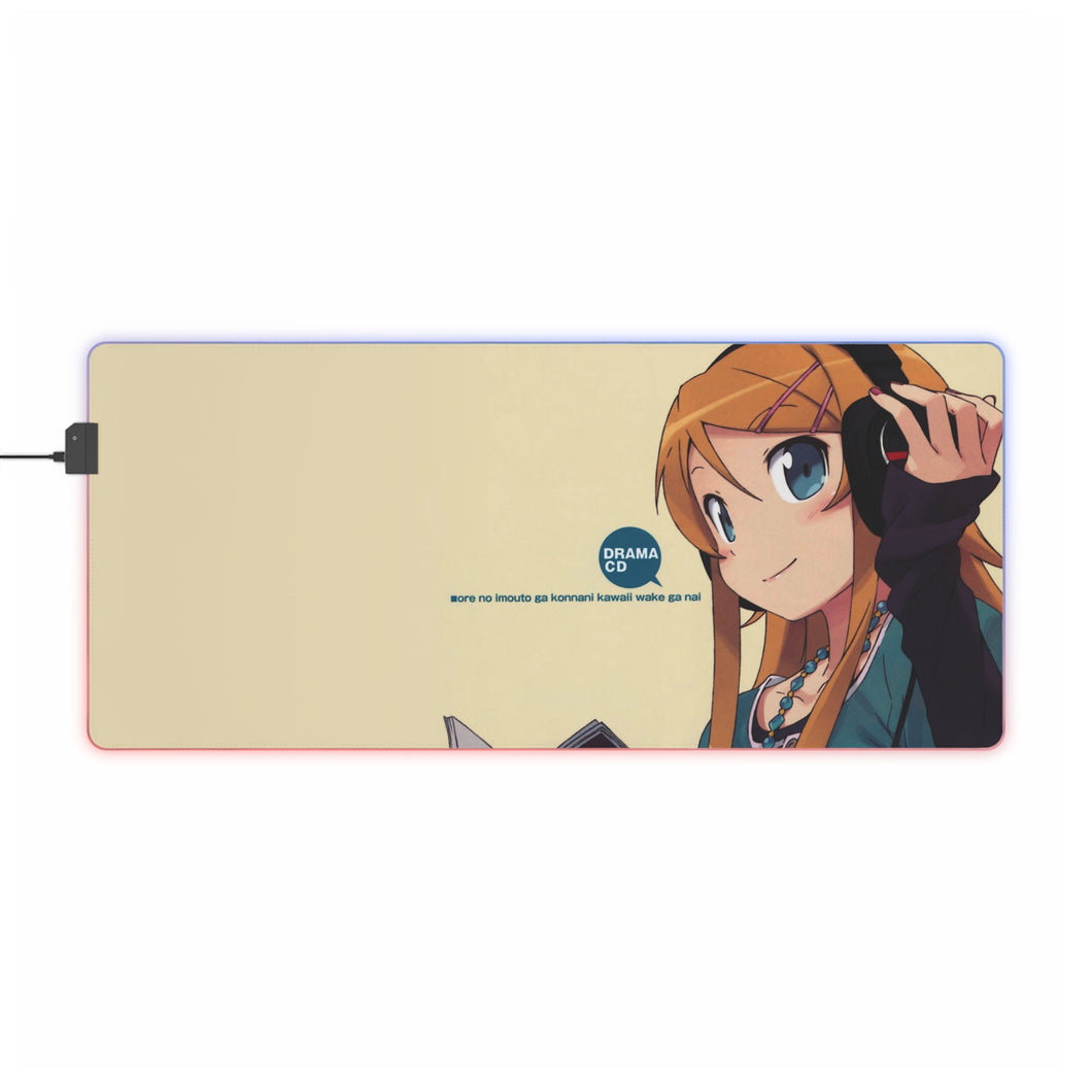 Oreimo Kirino Kousaka RGB LED Mouse Pad (Desk Mat)