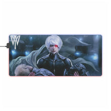 Load image into Gallery viewer, Kaneki and Hide RGB LED Mouse Pad (Desk Mat)

