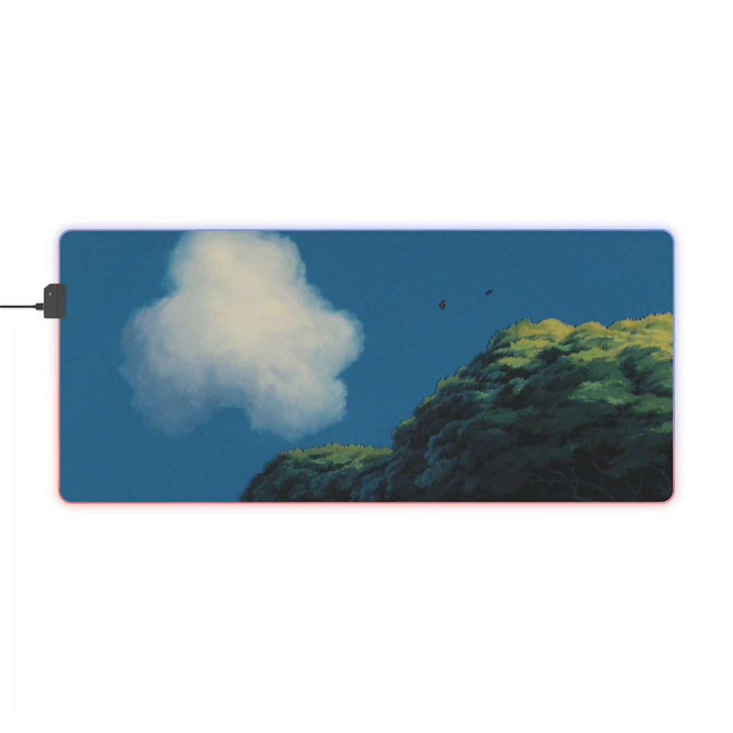 Laputa: Castle in the Sky RGB LED Mouse Pad (Desk Mat)