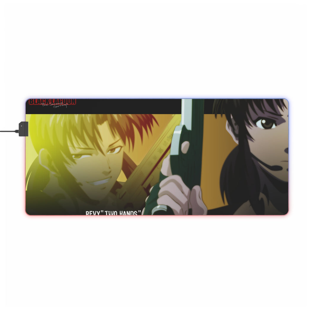 Black Lagoon RGB LED Mouse Pad (Desk Mat)