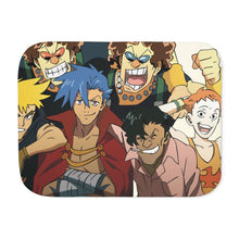 Load image into Gallery viewer, Anime Tengen Toppa Gurren Lagann Sherpa Blanket
