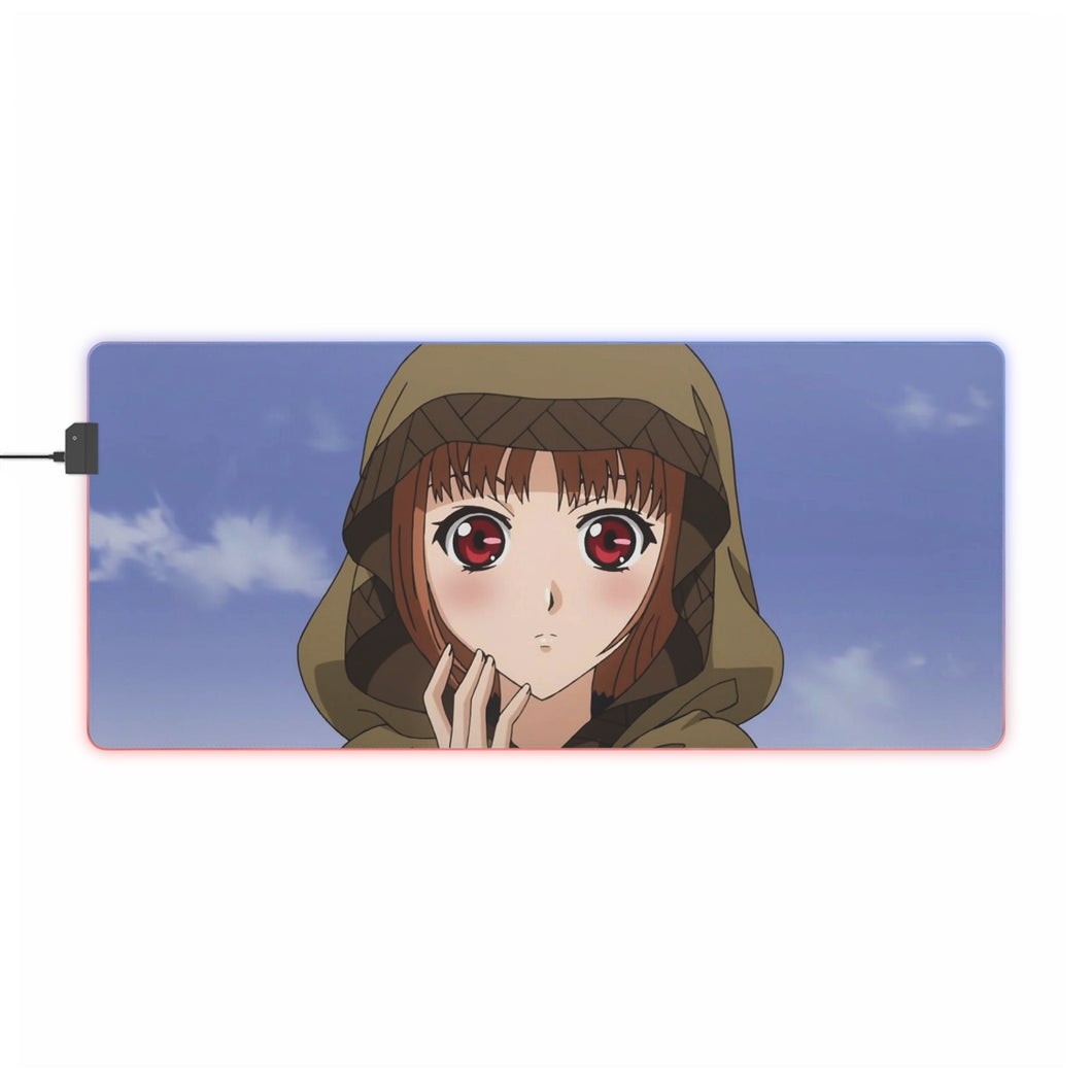 Spice And Wolf RGB LED Mouse Pad (Desk Mat)