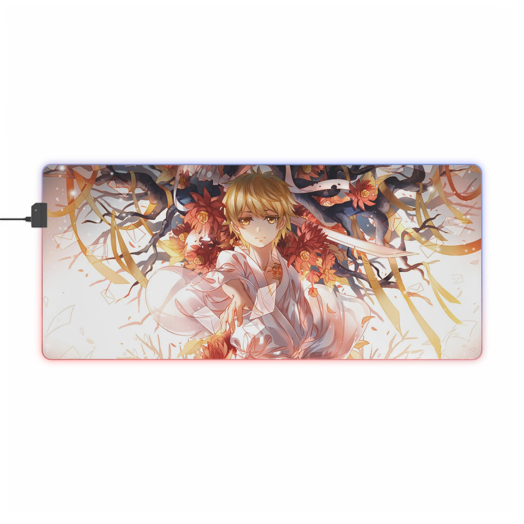 Noragami Yukine, Noragami RGB LED Mouse Pad (Desk Mat)