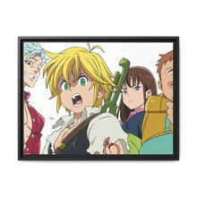 Load image into Gallery viewer, Anime The Seven Deadly Sins Canvas Framed Art Print
