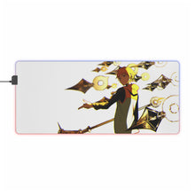 Load image into Gallery viewer, Fairy King Harlequin: Spirit Spear Chastiefol form Five-Increase RGB LED Mouse Pad (Desk Mat)
