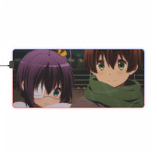 Load image into Gallery viewer, Love, Chunibyo &amp; Other Delusions Rikka Takanashi RGB LED Mouse Pad (Desk Mat)
