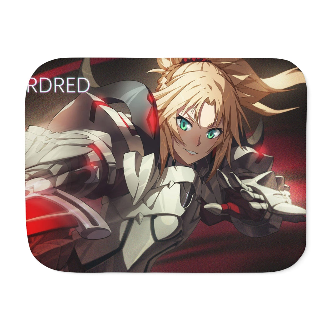 Fate/Apocrypha Saber Of Red Sherpa Blanket