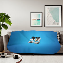 Load image into Gallery viewer, Death Note Light Yagami Sherpa Blanket
