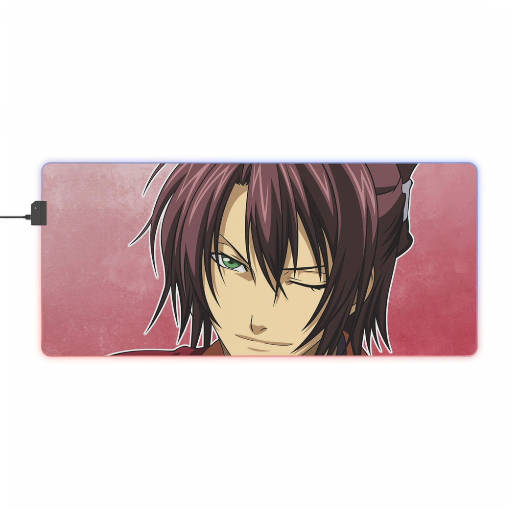 Souji Okita RGB LED Mouse Pad (Desk Mat)