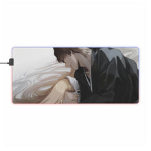 Load image into Gallery viewer, Sōsuke Aizen &amp; Shinji Hirako RGB LED Mouse Pad (Desk Mat)
