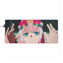 Load image into Gallery viewer, Darling in the FranXX  -  Zero Two RGB LED Mouse Pad (Desk Mat)
