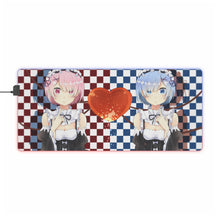 Load image into Gallery viewer, Anime Re:ZERO -Starting Life in Another World- RGB LED Mouse Pad (Desk Mat)
