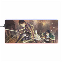 Load image into Gallery viewer, Anime Attack On Titan RGB LED Mouse Pad (Desk Mat)
