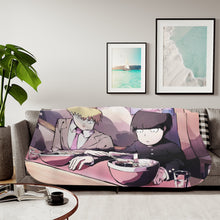 Load image into Gallery viewer, Anime Mob Psycho 100 Sherpa Blanket
