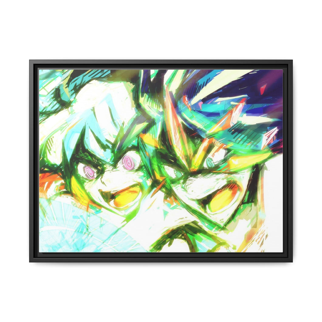 Tengen Toppa Gurren Lagann Canvas Framed Art Print