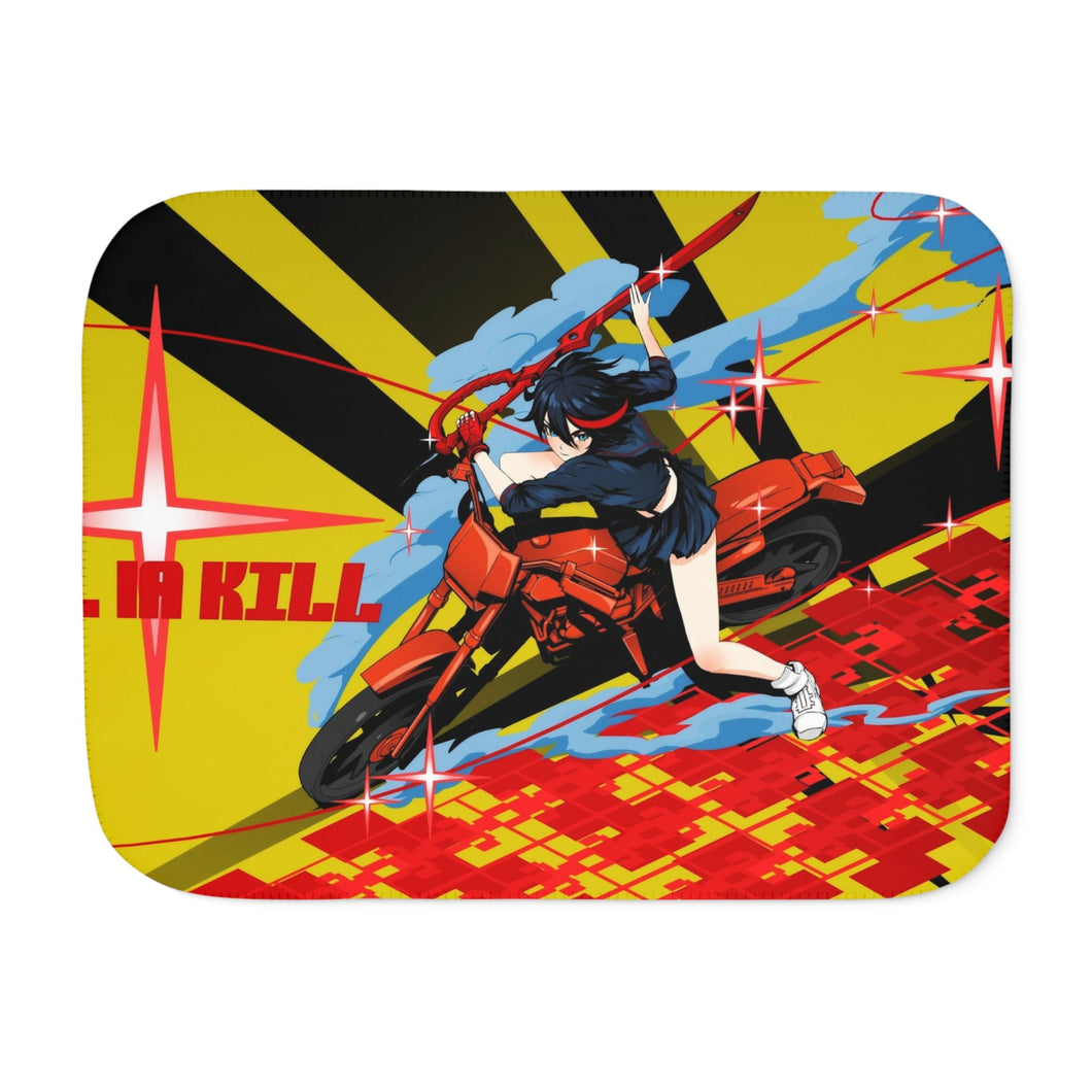 Kill La Kill Sherpa Blanket
