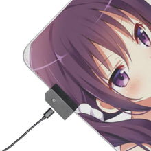 Load image into Gallery viewer, Is The Order A Rabbit? RGB LED Mouse Pad (Desk Mat)
