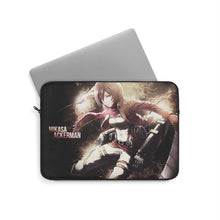 Load image into Gallery viewer, Mikasa Ackerman Laptop Sleeve
