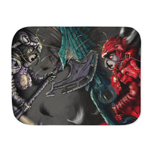 Load image into Gallery viewer, Albedo Vs Shaltear Sherpa Blanket
