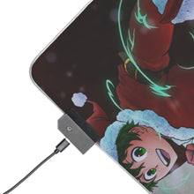 Load image into Gallery viewer, My Hero Academia Izuku Midoriya, All Might RGB LED Mouse Pad (Desk Mat)
