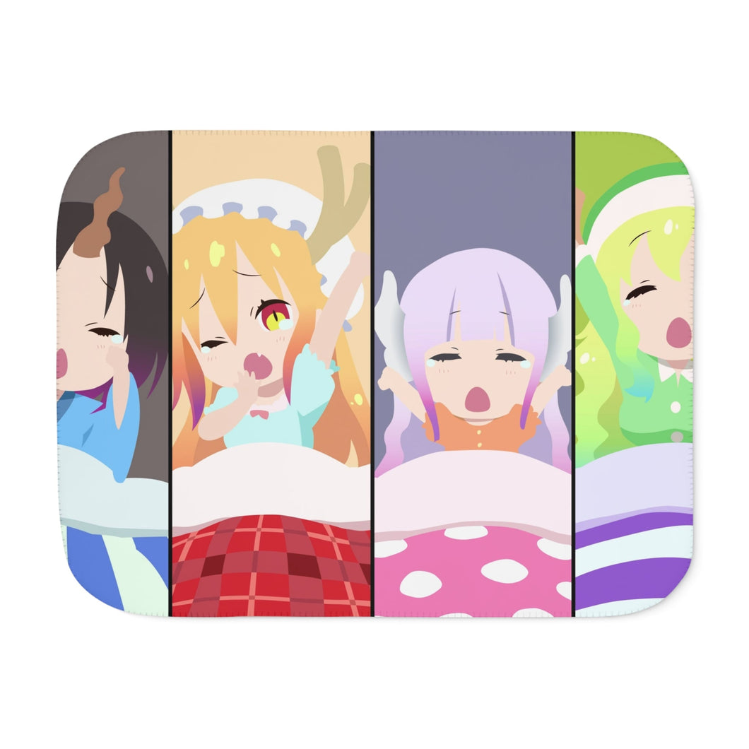 Miss Kobayashi's Dragon Maid Kanna Kamui, Elma, Kobayashi San Chi No Maid Dragon, Quetzalcoatl, Tohru Sherpa Blanket