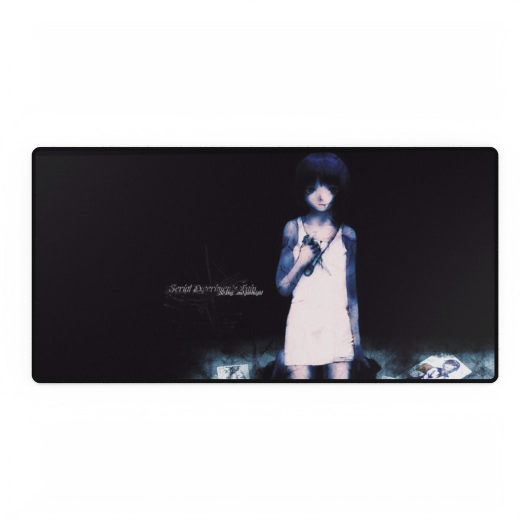 Anime Serial Experiments Lain Mouse Pad (Desk Mat)