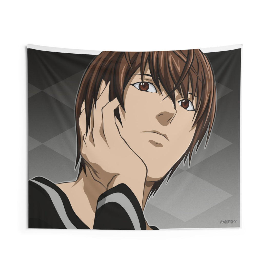 Death Note Light Yagami Indoor Wall Tapestry