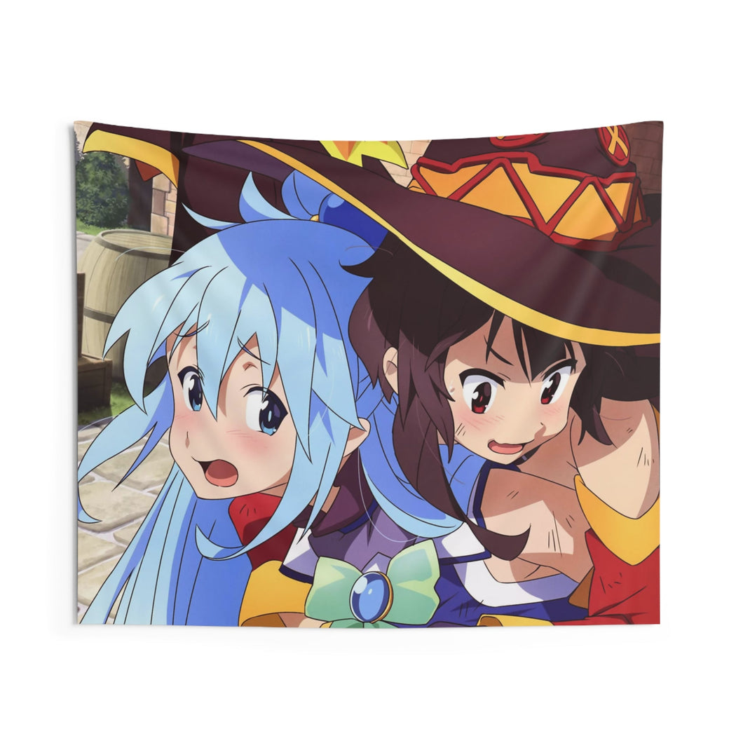 KonoSuba - God’s blessing on this wonderful world!! Indoor Wall Tapestry