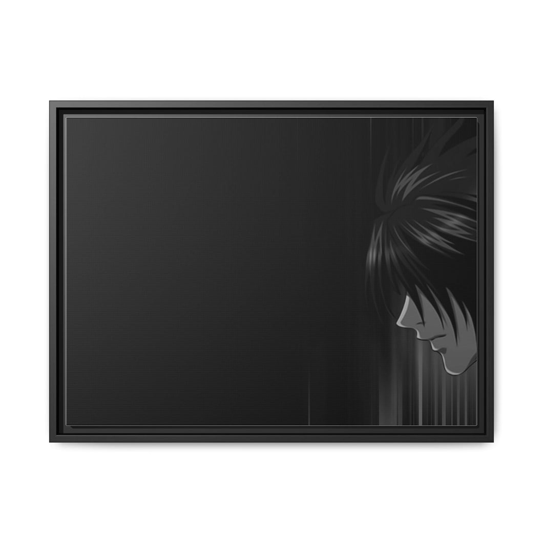 Anime Death Note Canvas Framed Art Print