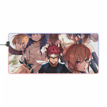 Load image into Gallery viewer, Rindō Kobayashi Alice Nakiri Erina Nakiri and Takumi Aldini RGB LED Mouse Pad (Desk Mat)
