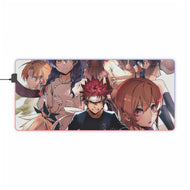 Rindō Kobayashi Alice Nakiri Erina Nakiri and Takumi Aldini RGB LED Mouse Pad (Desk Mat)