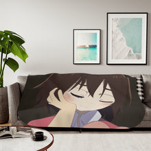 Load image into Gallery viewer, Anime ERASED Sherpa Blanket
